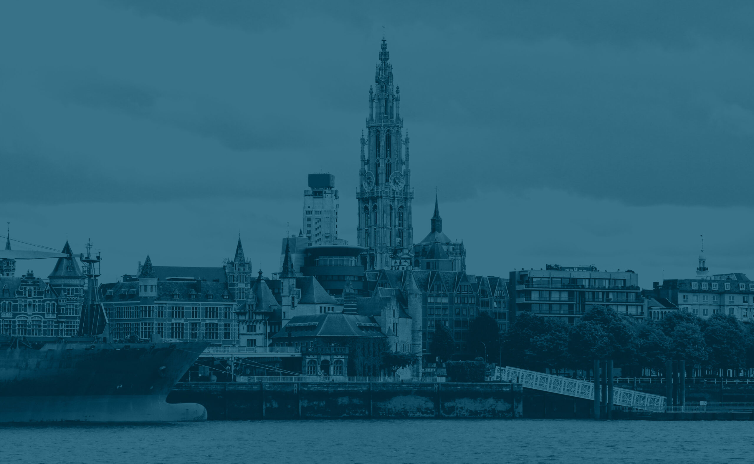 Skyline of Antwerp